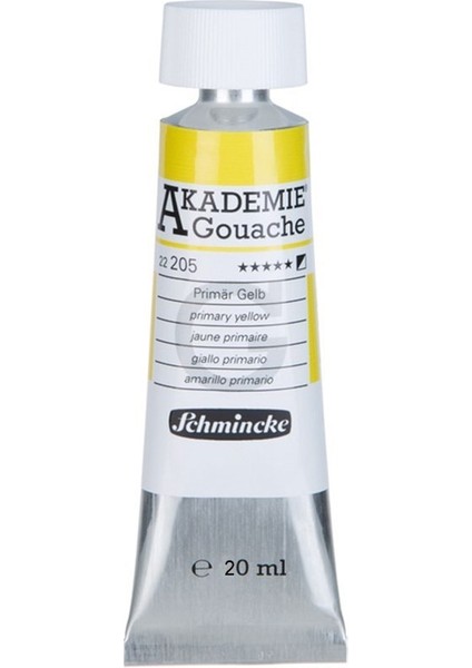 Akademie Guaj Boya 20 Ml. 205 Primary Yellow