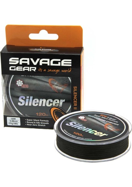 Savage Gear Hd8 Silencer Braid 120 mt Green Örgü Ip 0,12 mm