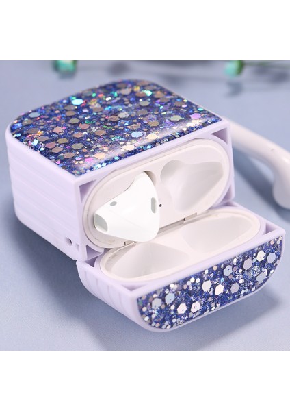 1/2 Koyu Mavi İçin Kablosuz Kulaklık Kasası (Yurt Dışından)