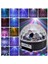 LED Kristal Küre Disko Topu 6 Renk-Usb-Sese Duyarlı Uzaktan Kumadalı 1