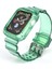 Apple Watch 44MM Krd-27 Şeffaf Renkli Transparan Silikon Kordon 1