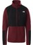 The North Face Diablo Midlayer Tam Fermuarlı Kadın Polar Bordo 1