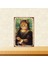Kedi Mona Lisa Tasarımlı 20-30 cm Retro Ahşap Tablo TKFX4602 1