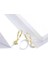 Sterlıng Silver Star Moon Küpeler S925 Zirkon Küpe (Yurt Dışından) 3