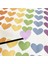 GG GENÇ GİRİŞİMCİ Kalp Sticker (Karışık Renkli) 2,4X2CM 3