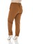 Büyük Beden Beli Yan ve Arkadan Lastikli Dar Paça Cepli Taba Pantolon 3