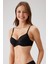Kadın Balenli Destekli Micro Sütyen Adria Kap Siyah Renk 6005 Model 1
