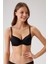 Kadın Balenli Destekli Micro Sütyen Adria Kap Siyah Renk 6005 Model 2