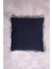 ZEBRA PILLOW %100 Organik Pamuk Triko Yastık Kılıfı 45X45 CM - Lacivert 2
