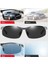 Dikdörtgen Çerçevesiz Balıkçılık Güneş Gözlüğü Erkekler Için - Polarize UV400 Lens (Yurt Dışından) 2