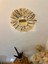 Sintad Kattuna Wall Art Rafya ve Boncuk Ayna Duvar Dekorasyon Ürünü 2’li Siyah Set 3