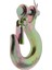 2 Parça 1/4 "clıvıs Wınch Hook Ağır Hizmetli Kayma Hook Çinko Kaplama Alaşım (Yurt Dışından) 5