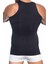 E1002 Seamless U Yaka Erkek Korse Atlet Siyah 2