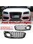 Audi A5 08-12 Stil Petek Hex Mesh Sis Işık Açık Havalandırma Izgara Emme Siyah Çerçeve (Yurt Dışından) 2