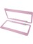 2x 12 "x6" Araba Otomatik Plaka Çerçevesi Bling Kristal Rhinestone 7 Sıra Pembe (Yurt Dışından) 4