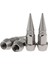 4x Uzun Çivili Valf Gövdesi Kapaklar Metal Iplik Kiti/tekerlek/lastikler Için Set Titanyum (Yurt Dışından) 4