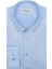 Slim Fit Armür Desenli Açık Mavi Erkek Gömlek 1