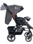 AB-351 Active Siyah Plus Çift Yönlü Bebek Arabası - Antrasit 4