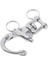 Döner Snap Shackle Kayak Hızlı Serbest Bırakma Yelken Tulma Tekne Ekipmanı 70MM (Yurt Dışından) 4
