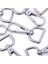 10 Adet Ağır Hizmet Tipi Carabiner Anahtarlık Anahtarlık Hızlı Serbest Bırakma Kancaları 20MM (Yurt Dışından) 4