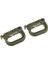 10PCS Taktik Molle Kilitleme Dokuma Tokası Karabiner Tırmanma Asılı Kanca Yeşil (Yurt Dışından) 5