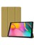 Apple iPad 10.2 (8.nesil) Htstore Zore Smart Cover Standlı 1-1 Kılıf-Gold 1