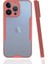 Apple iPhone 13 Pro Max Kılıf Htstore Parfe Kapak-Pembe 1