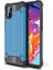 Galaxy M31S Kılıf Htstore Zore Crash Silikon-Mavi 1