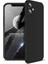Apple iPhone 12 Kılıf Htstore Zore Ays Kapak-Siyah 1