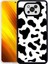 Xiaomi Poco X3 Kılıf Htstore Htstore Zore M-Fit Desenli Kapak-Cow No1 1