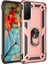 Galaxy S21 Kılıf Htstore Zore Vega Silikon-Rose Gold 1