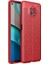 Xiaomi Redmi Note 9 5g Kılıf Htstore Zore Niss Silikon-Kırmızı 1
