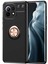 Xiaomi Mi 11 Kılıf Htstore Zore Ravel Silikon-Siyah-Rose Gold 1
