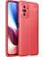 Xiaomi Redmi K40 Kılıf Htstore Zore Niss Silikon-Kırmızı 1
