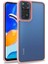 Xiaomi Redmi Note 11 Pro 5g Kılıf Htstore Htstore Zore Flora Kapak-Rose Gold 1