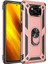 Xiaomi Poco X3 Kılıf Htstore Zore Vega Silikon-Rose Gold 1
