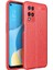 Oppo A54 4g Kılıf Htstore Zore Niss Silikon-Kırmızı 1