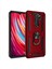 Xiaomi Redmi Note 8 Pro Kılıf Htstore Zore Vega Silikon-Kırmızı 1