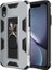 Apple iPhone Xr 6.1 Kılıf Htstore Zore Volve Kapak-Gri 1