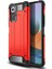 Xiaomi Redmi Note 10 Pro Kılıf Htstore Zore Crash Silikon-Kırmızı 1