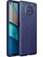 Xiaomi Redmi Note 9 5g Kılıf Htstore Zore Niss Silikon-Lacivert 1