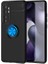 Xiaomi Mi Note 10 Lite Kılıf Htstore Zore Ravel Silikon-Siyah-Mavi 1