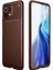 Xiaomi Mi 11 Lite Kılıf Htstore Zore Negro Silikon-Kahverengi 1