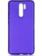 Xiaomi Redmi 9 Kılıf Htstore Zore Premier Silikon-Saks Mavi 1