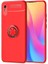Xiaomi Redmi 9A Kılıf Htstore Zore Ravel Silikon-Kırmızı 1