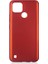 Realme C21 Kılıf Htstore Zore Premier Silikon-Kırmızı 1