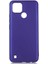 Realme C21 Kılıf Htstore Zore Premier Silikon-Saks Mavi 1