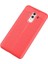 Huawei Mate 10 Pro Kılıf Htstore Zore Niss Silikon-Kırmızı 1