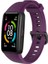 Huawei Band 6 Htstore Htstore Zore Krd-47 Silikon Kordon-Mürdüm 1