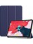 Apple iPad Pro 11 2020 Htstore Zore Smart Cover Standlı 1-1 Kılıf-Lacivert 1